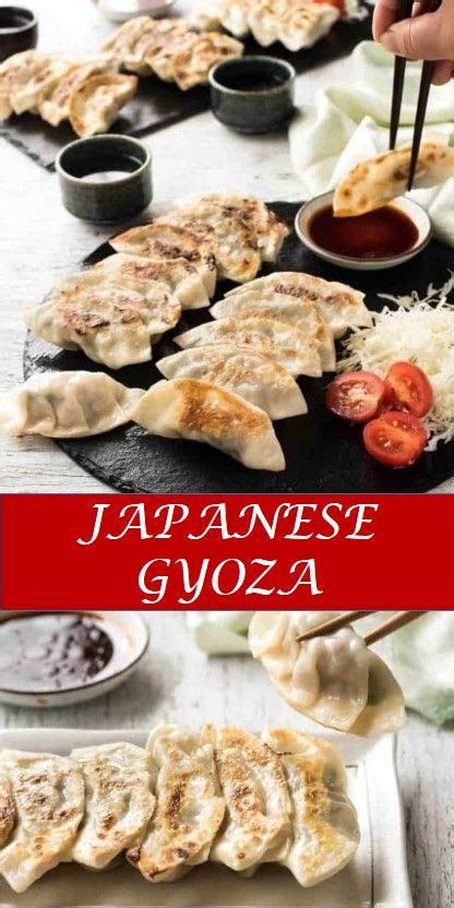 The main differences are in the size and thickness of the dumpling wrappers. #recipe #food #drink #delicious #family #Japanese #GYOZA ...