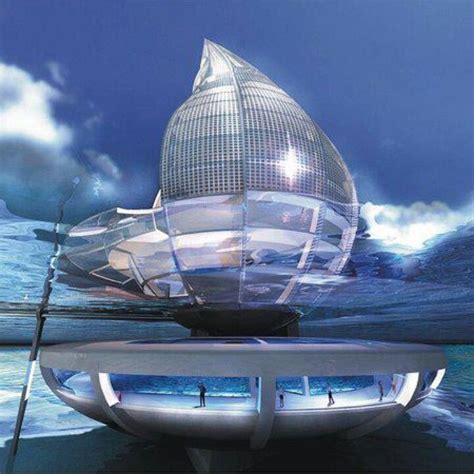 Water Droplet Resort By Orlando Spain Futuristic Architecture