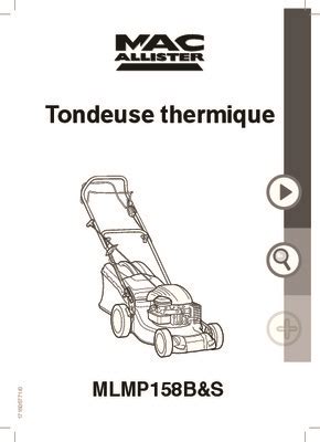 Fiche Technique Tracteur Tondeuse Vue Eclatee Tondeuse