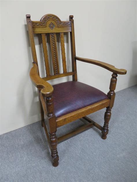 This product has been discontinued. Buy English Oak Armchair from Nostalgia Antiques