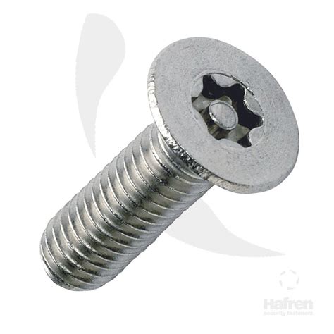M4 x 10mm - Security Machine Screw Resistorx Countersunk - A2 Stainless ...