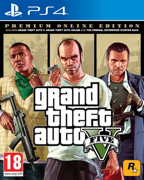 Grand Theft Auto V Premium Online Edition Ps4 Game Skroutzgr