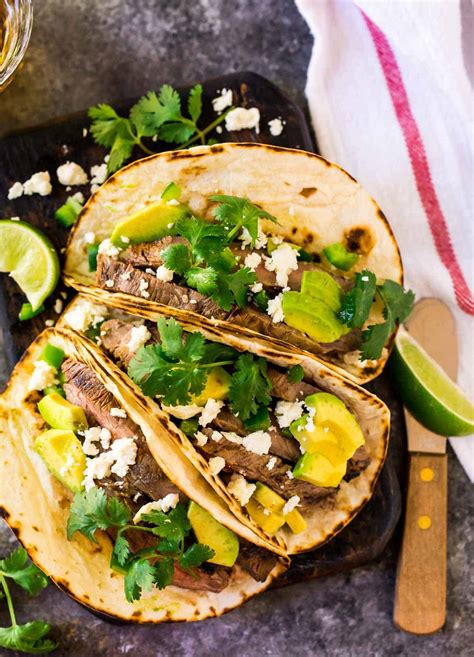 Flank Steak Tacos Easy Recipe For The Grill Oven Or
