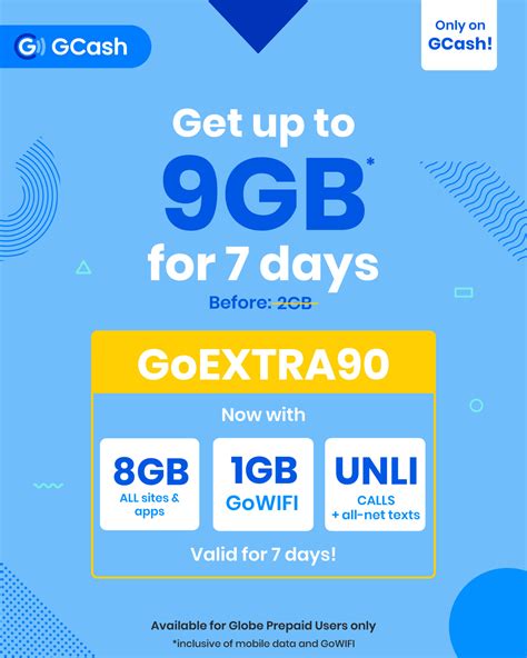 Globe Gcash Introduce Exclusive Data Promo For Prepaid Subs Orange