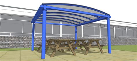 Eating Area Canopy Shelter — Outdoor Shelters