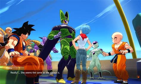 Dragon Ball Fighterz Bulma Threatens Cell Oneangryga Flickr