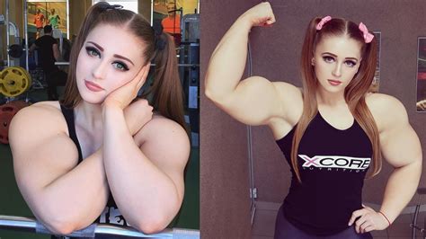 Muscle Barbie Doll Beautiful Female Hulk Beauty And The Beast Julia Vins Gym Devoted