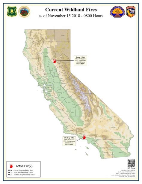 Usfs Fire California On Twitter Statewide Fire Map For Thursday