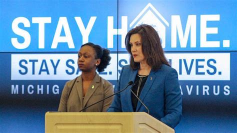 Gov Whitmer Extends Michigan Stay Home Order To May 15 Allows Some