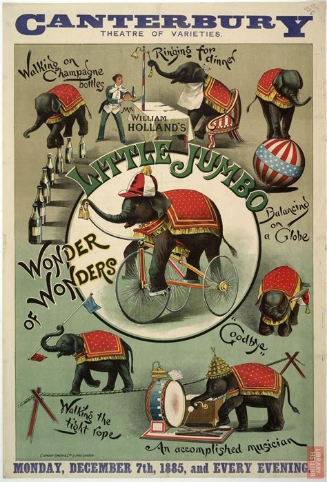 Fullimage Vintage Circus Posters Vintage Circus Vintage Posters