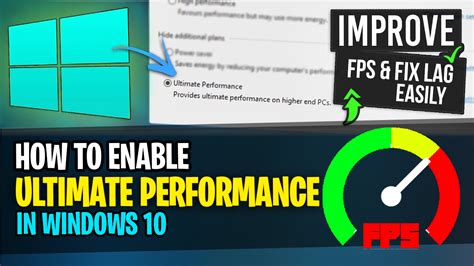 How To Enable Windows 10 Ultimate Performance Mode