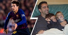 Did you know: as a child, Riqui Puig hung out with legendary Xavi ...