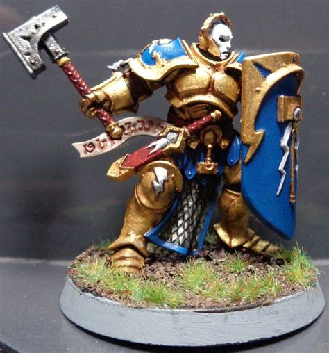 Stormcast Eternal Liberator With Warhammer And Shield Stormcast
