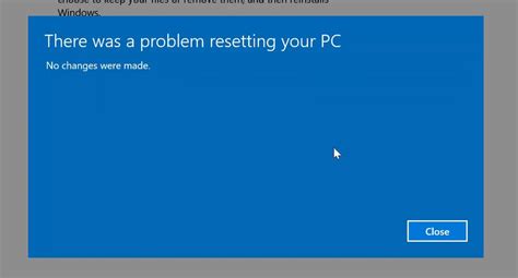 How To Reset Pc On Windows 10 When Automatic Resetting Fails