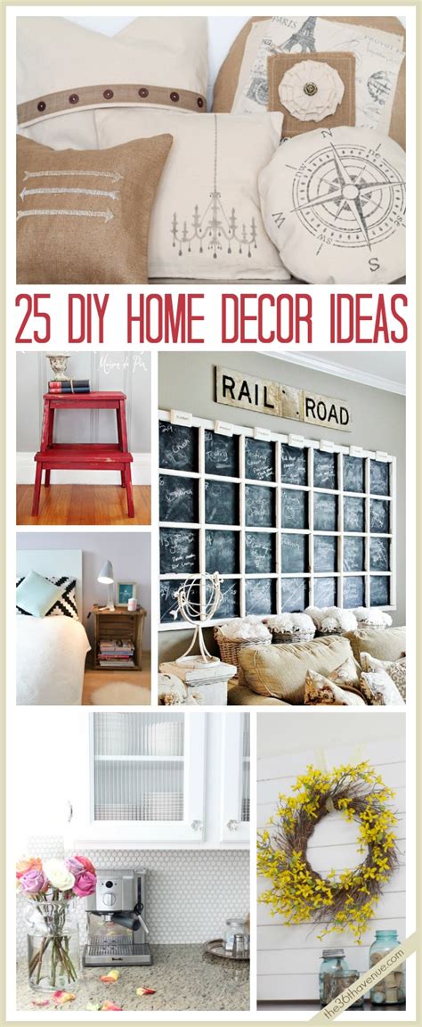 25 Diy Home Decor Ideas The 36th Avenue