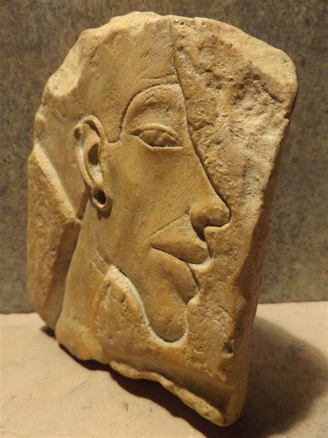 Egyptian art / sculpture - Akhenaten relief carving replica. Ancient ...