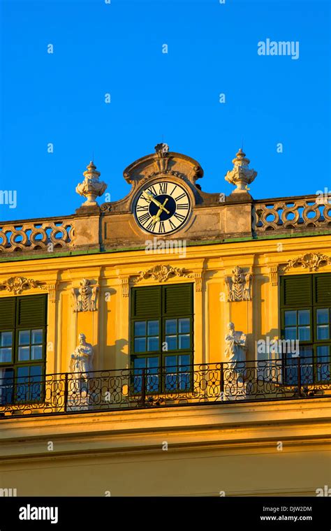 Schonbrunn Palace Vienna Austria Central Europe Stock Photo Alamy