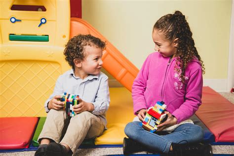 Kids Playing With Legos Church Stock Photos