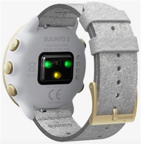 Suunto Watch Suunto 3 Pebble White Light Gold Ss050599000 Watch Jura