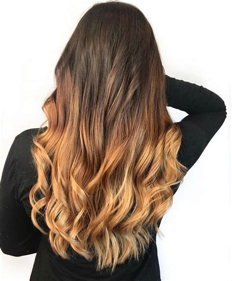 25 Caramel Ombré Hair Color Ideas With Hairstyle Dark Ombre Hair