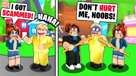 He Got Rich By Scamming Noobs They Got Revenge Roblox Adopt Me