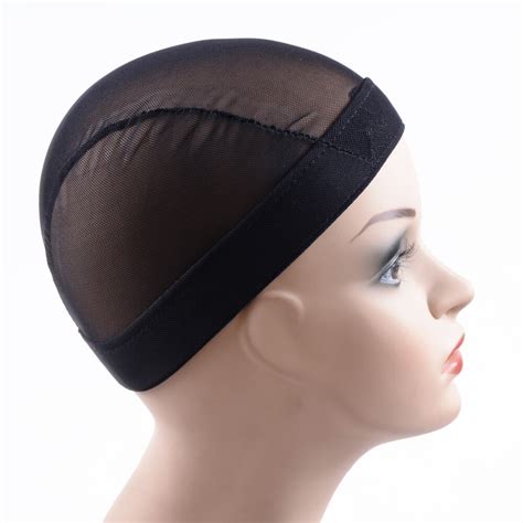 1 Pcs Black Dome Cornrow Wig Caps Easier Sew In Hair Stretchable