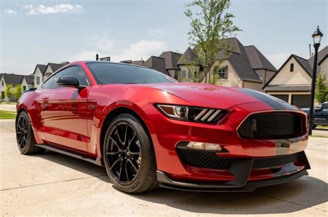 For Sale 2020 Ford Mustang Shelby Gt350 L1518 Rapid Red Black