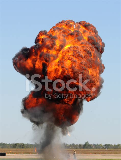 Giant Explosion Stock Photo Royalty Free Freeimages