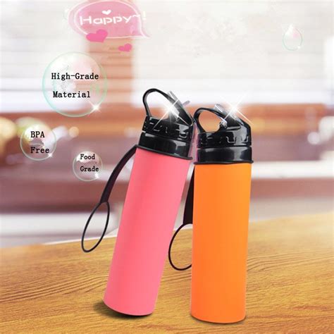 The 'rediminut' foldable dog water bottle keeps canines hydrated. New Innovation Wholesale Foldable Silicone Sports Water ...