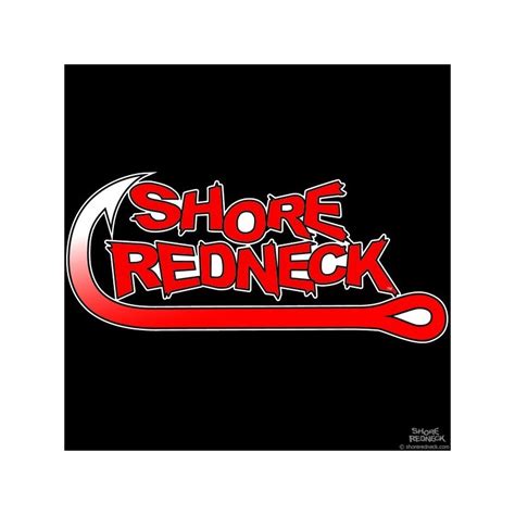Shore Redneck Signature Red Hook It Decal