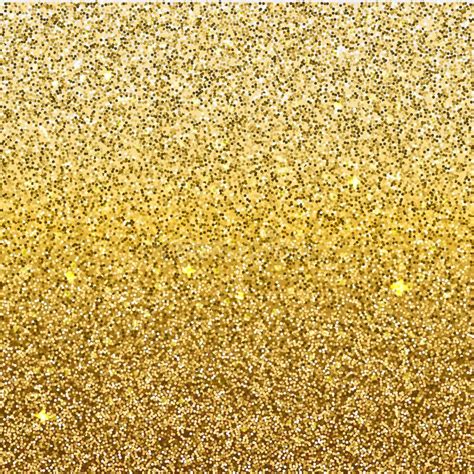 Golden Gradient Glittering Background Ombre Sparkling Backdrop Stock