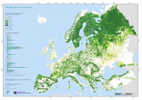 European Forests 7022×4967 Forest Map Europe Map Geography Map