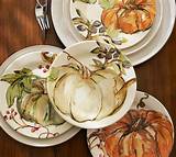White Pumpkin Salad Plates Pictures
