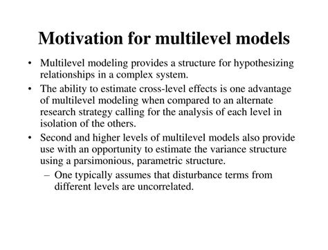 Ppt Chapter 5 Multilevel Models Powerpoint Presentation Free