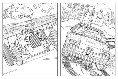 Audi creates freetodownload Coloring Book to help you through the