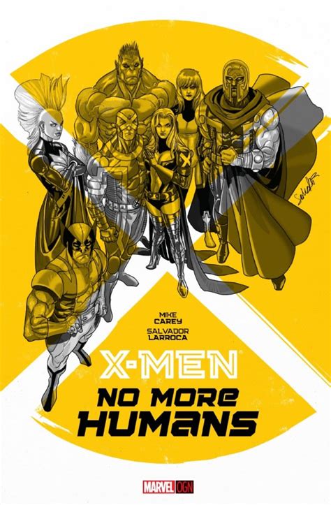 X Men No More Humans Marvel Anuncia Nova Graphic Novel Dos Heróis
