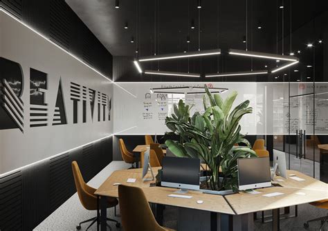 Smart Office And Coworking Place Krasnodar On Behance Small Office