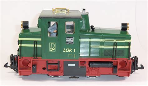 Lgb Diesellok Schoema Lok 1 Grün Nr 21602 Spur G Für Bastler 23