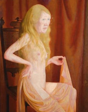 Sitzender Akt Mit Blondem Haar Seated Nude With Blond Hair Von Otto Dix My XXX Hot Girl