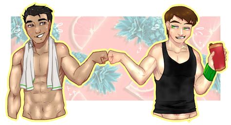 Gay Workout Buds W O W By Smollereii On Deviantart