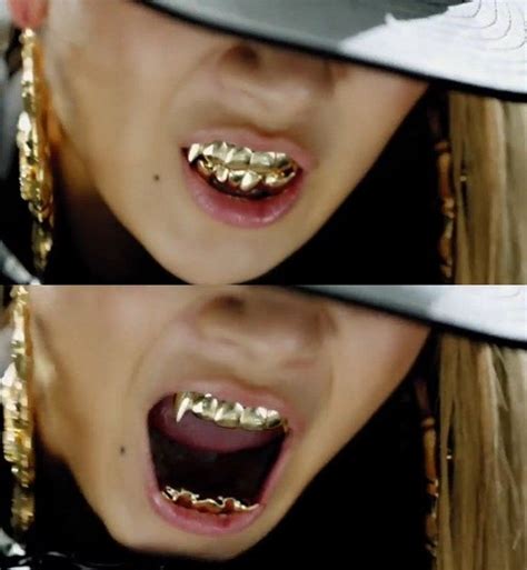 Where can i get gold teeth. CL worried about her gold MV teeth preventing her from ...