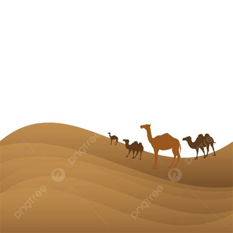 Camel In The Desert Camel Desert Arab Png Transparent Clipart Image
