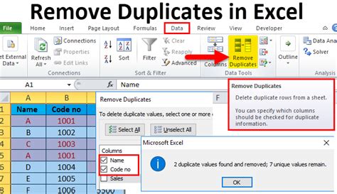 Remove Duplicates From Multiple Worksheets