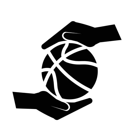 Hand Holding Ball Vector Art Icons And Graphics For Free Download