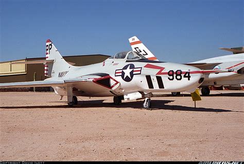 Grumman F9f 8p Cougar Usa Navy Aviation Photo 1426978