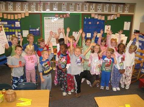 Mrs Pettys Kindergarten Classroom Pajama Day