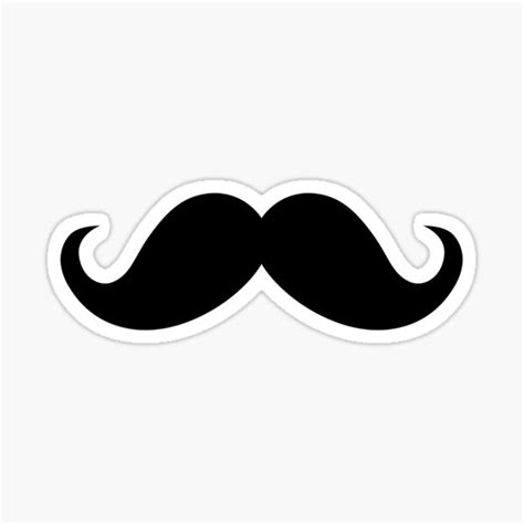 Paper Party And Kids Mustache Stickers Kawaii Embellishments Pe