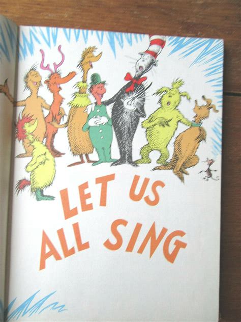 The Cat In The Hat Songbook Dr Seuss 1967 3242363509