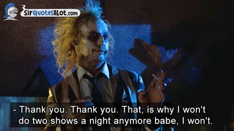 30 Funniest Beetlejuice Quotes Sir Quotesalot