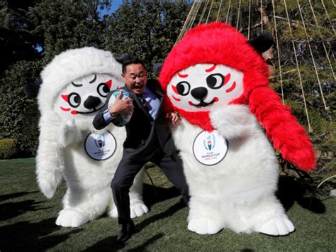 Japan Unveils Lion Mascots For Rugby World Cup Rugby Gulf News